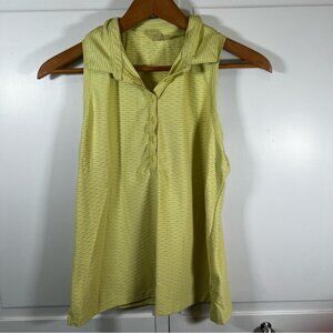 Calia | Women’s | Renew | Sleeveless | Golf Polo |Neon | Tank Top | M